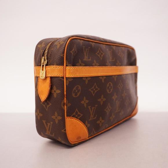 Louis Vuitton 28 Bag Clutch Brown Compiegne - Picture 1 of 14